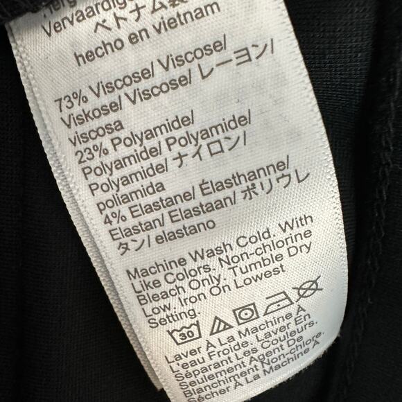 J.Crew Petite Crop Flare Ponte Pant Stretch Knit Black Classic Comfort US 4P NWT - Picture 11 of 13